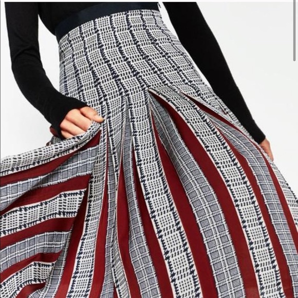 High waisted flare Zara skirt - Picture 2 of 6